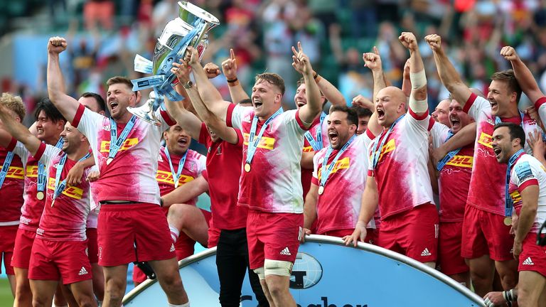 Harlequins' new approached helped propel them to the Premiership title in 2021