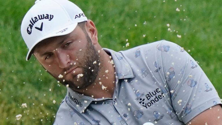 Jon Rahm moved to world No 1 for the first time with victory at Muirfield Village in 2020 