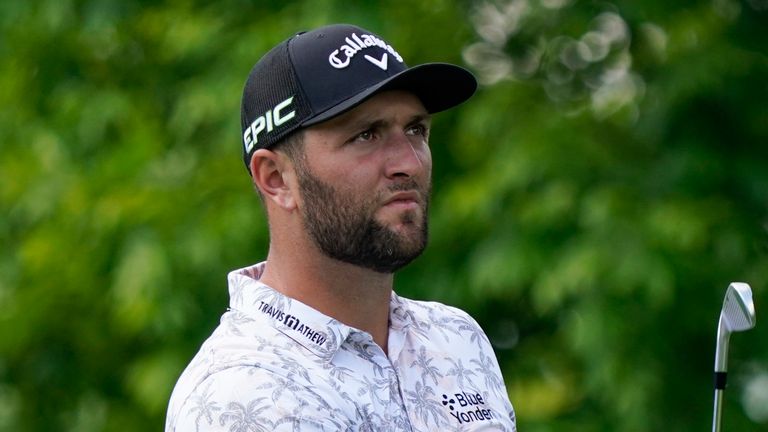 Jon Rahm was forced to withdraw from The Memorial earlier this month after testing positive for Covid-19 
