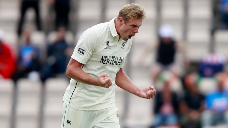 Kyle Jamison won his fifth fortune by five wickets in his eighth Test match appearance