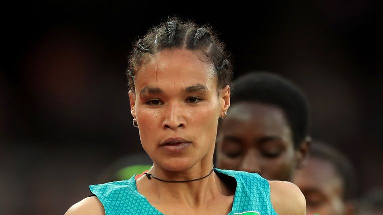 Letesenbet Gidey now holds the 5000m and 10,000m world records