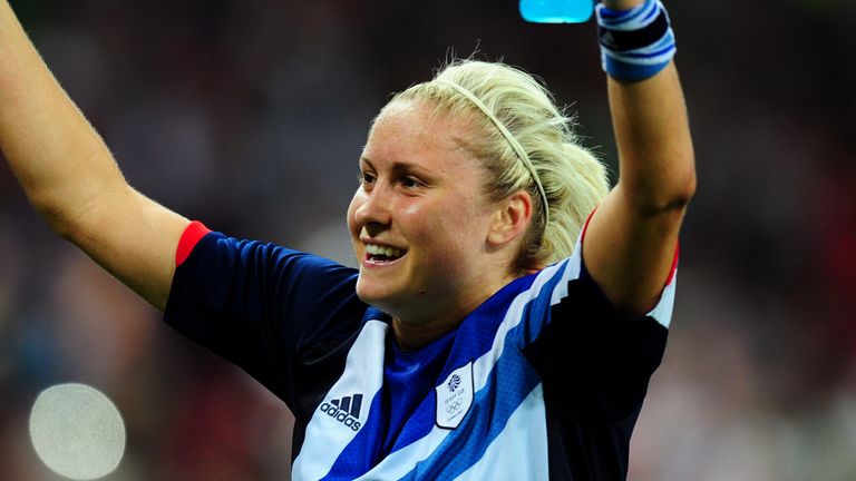 Manchester City's Esme Morgan recalls how Steph Houghton inspired her as a youngster watching the London 2012 Olympics.