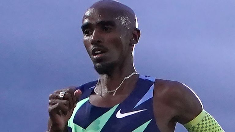 Mo Farah tertinggal 19 detik dari waktu yang dibutuhkan untuk lolos ke Olimpiade