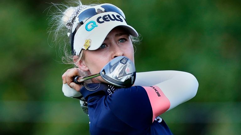 Nelly Korda peut encore terminer la saison en tête du classement Race to CME Globe