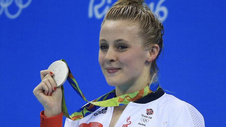Siobhan-Marie O'Connor won silver in the 200m individual medley at the Rio Games in 2016
