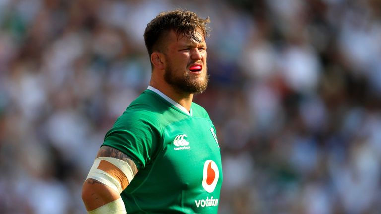 Andrew Porter is out of the Lions touring party after suffering a toe injury playing for Leinster
