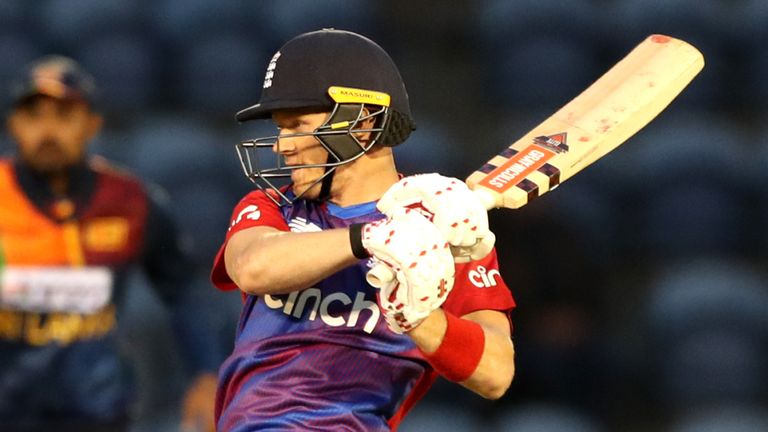 Sam Billings lució en buen contacto en una rara oportunidad con el equipo de Inglaterra T20