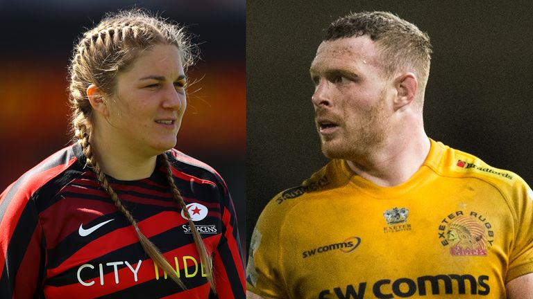 Sam Simmonds and Poppy Cleall named Rugby Players’ Association players of the