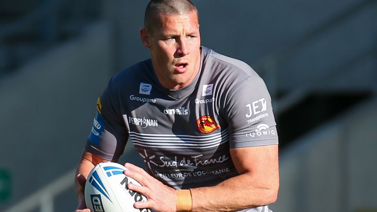 Joel Tomkins was playing in his fifth game back from an eight-match ban carried over from last season