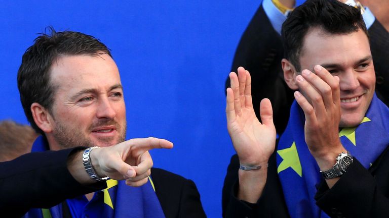 Graeme McDowell and Martin Kaymer played on the same European team at the 2010, 2012 and 2014 Ryder Cup