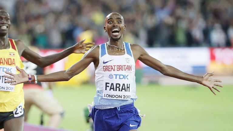 Sir Mo Farah is back on the track and keen to reach new heights in a GB vest