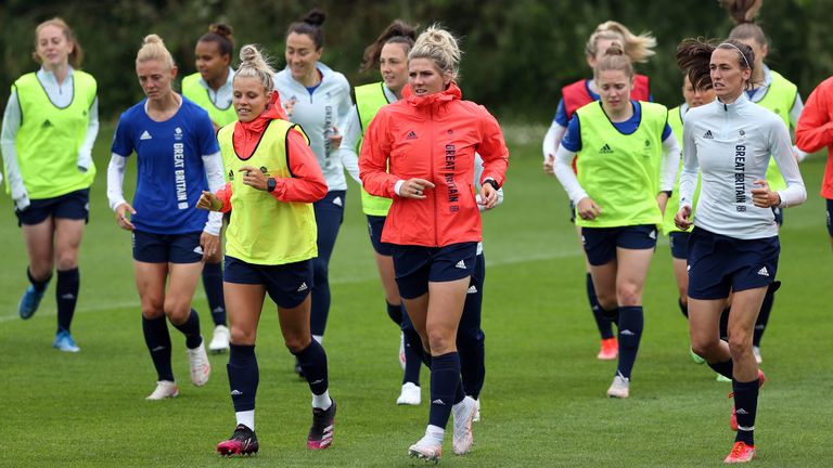 L'équipe de l'équipe GB s'est entraînée à l'Université de Loughborough avant de se rendre à Tokyo 