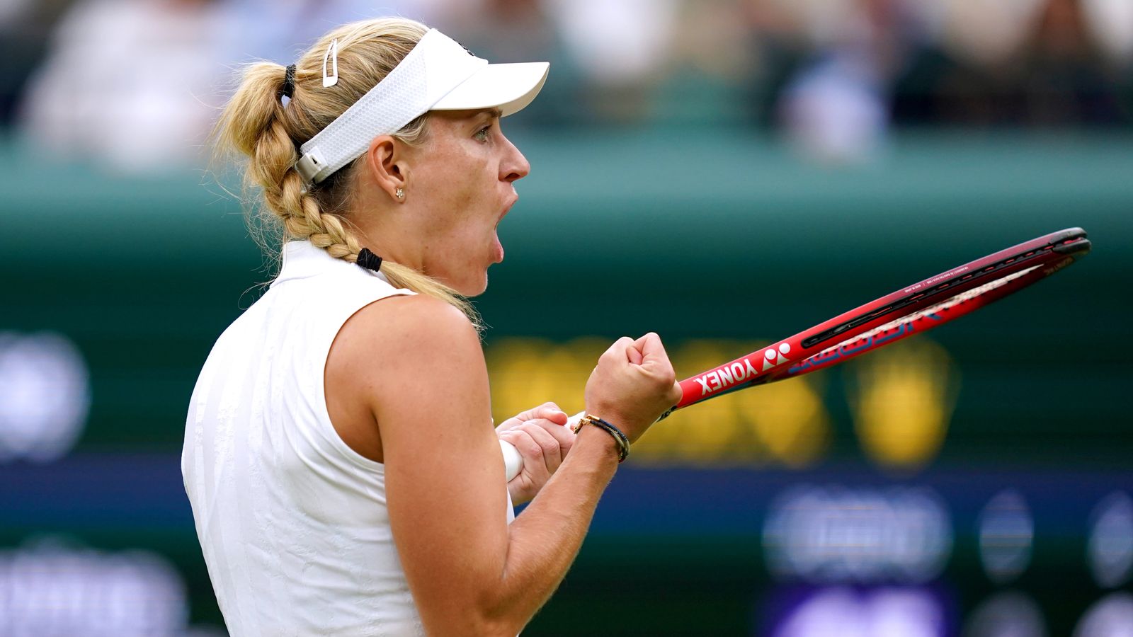 Wimbledon News Angelique Kerber zieht ins Halbfinale ein Tennis News Sky Sport