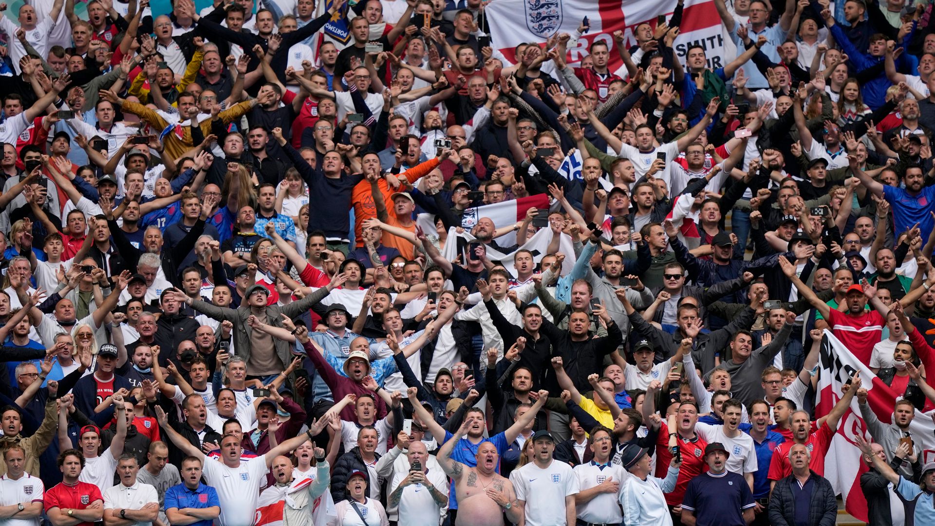 Stadiums and events can be full capacity from July 19
