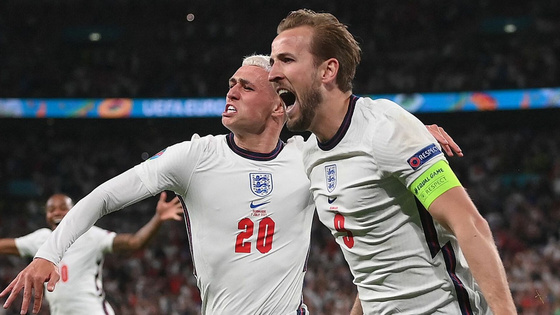 Kane knocks out brave Denmark and sends England into Euros final