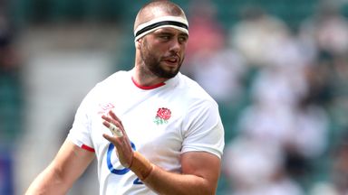 England's Lewis Ludlow willl attend a virtual hearing on Thursday