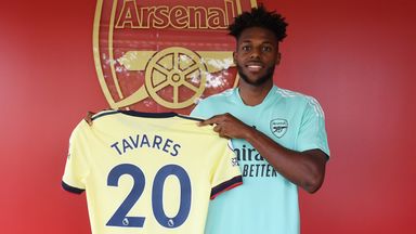 Image of Arsenal unveil new signing Nuno Tavares