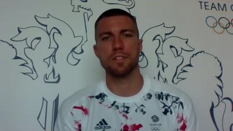 Great Britain's Andrew Pozzi assesses his chances of winning a medal in the 110m hurdles at the Tokyo 2020 Olympics