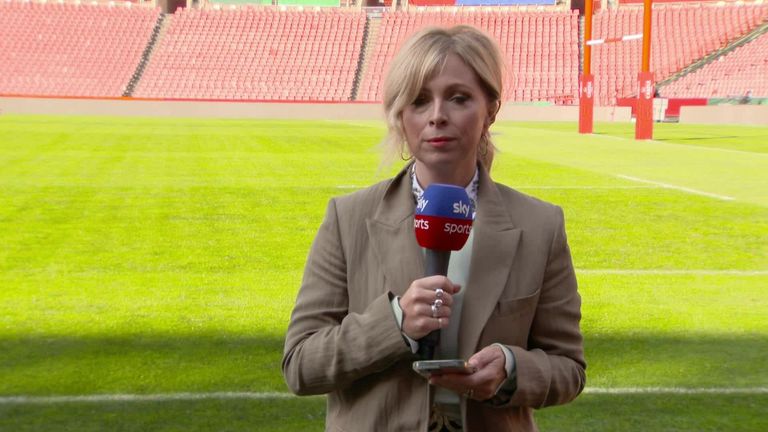 Sarra Elgan provides an update from Johannesburg where five members of the British and Irish Lions camp are isolating after a positive coronavirus test in the management team