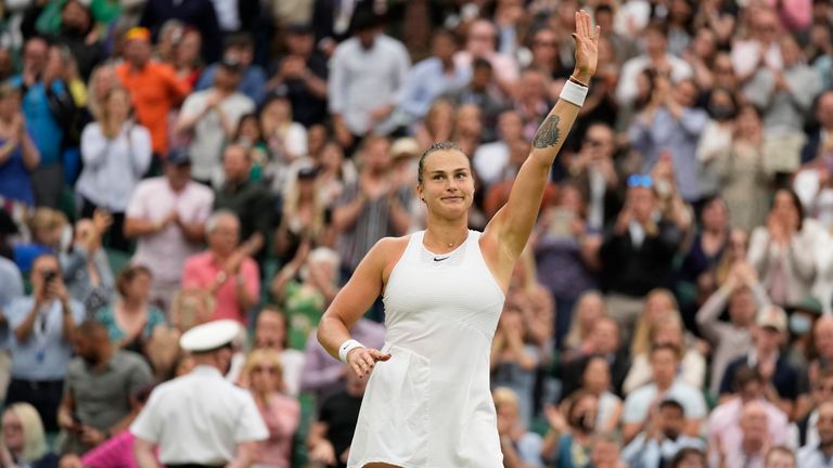 Wimbledon 2021: Aryna Sabalenka and Karolina Pliskova power through to