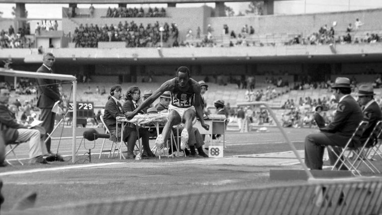 Beamon did not know straight away that he had shattered the world record