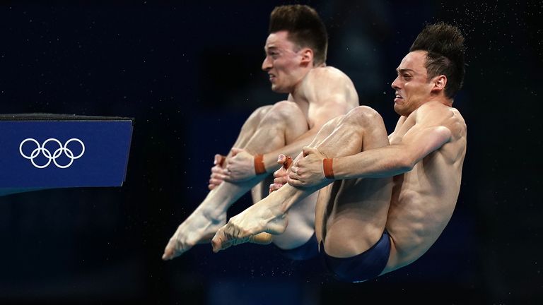 Tom Daley and Matty Lee finished with 471.81 points having never dropped out of the top two
