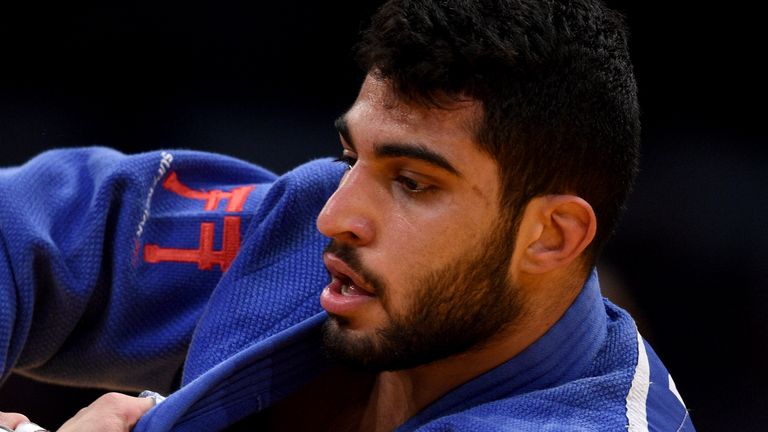 Israeli Tohar Butbul could have potentially faced Algerian Fethi Nourine in the Olympics Judo event