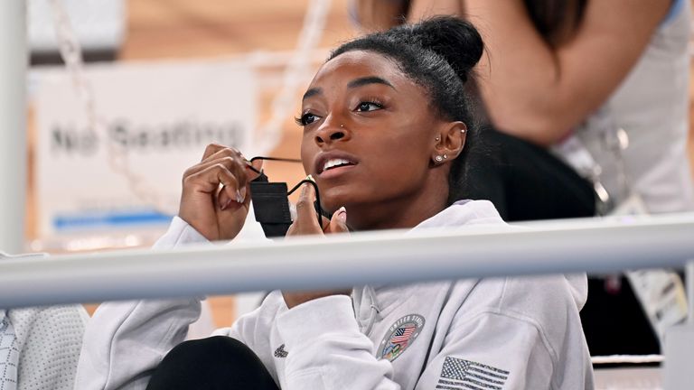 Biles has been commended for her courage to speak out about mental health