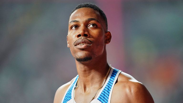 Hughes a été sélectionné pour représenter l'équipe GB dans l'épreuve du 100 m aux côtés de Reece Prescod et Chijindu Ujah