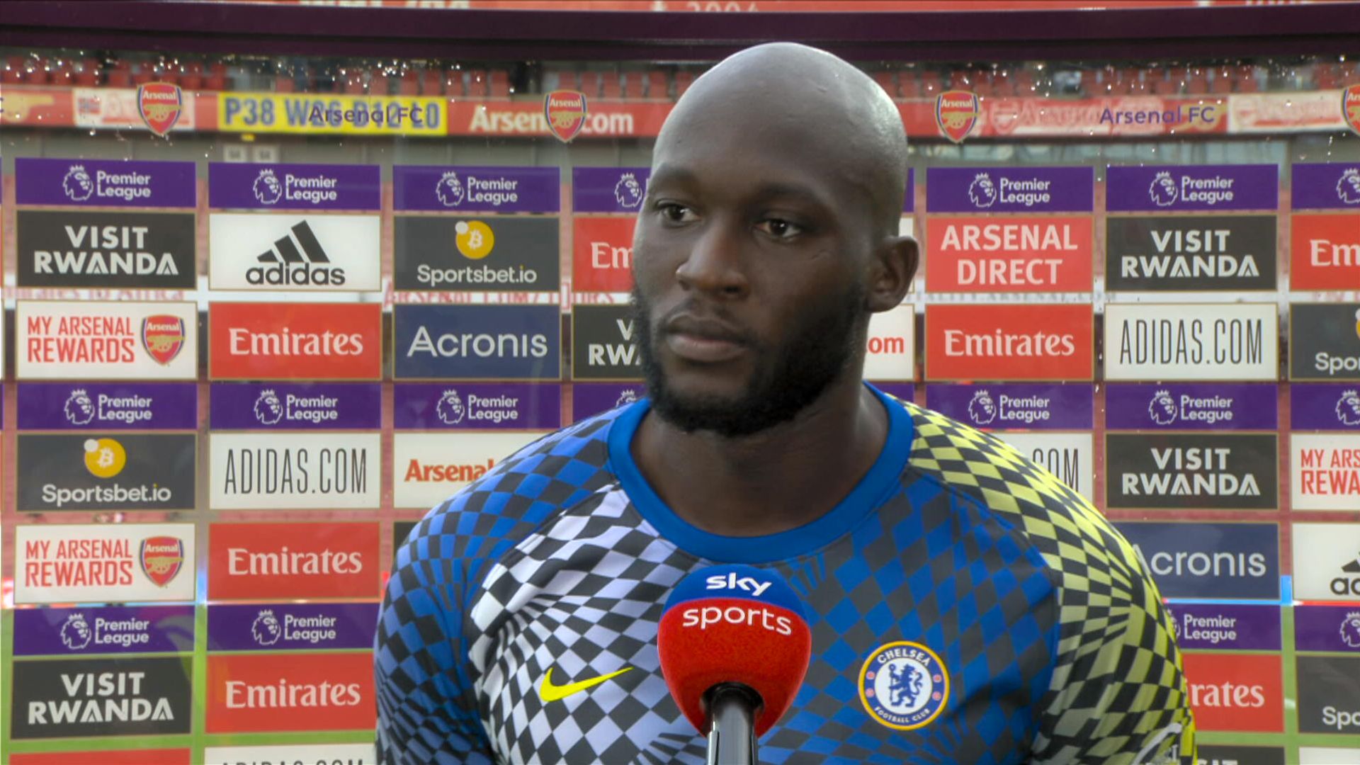 Assess your own performance please, Romelu: 