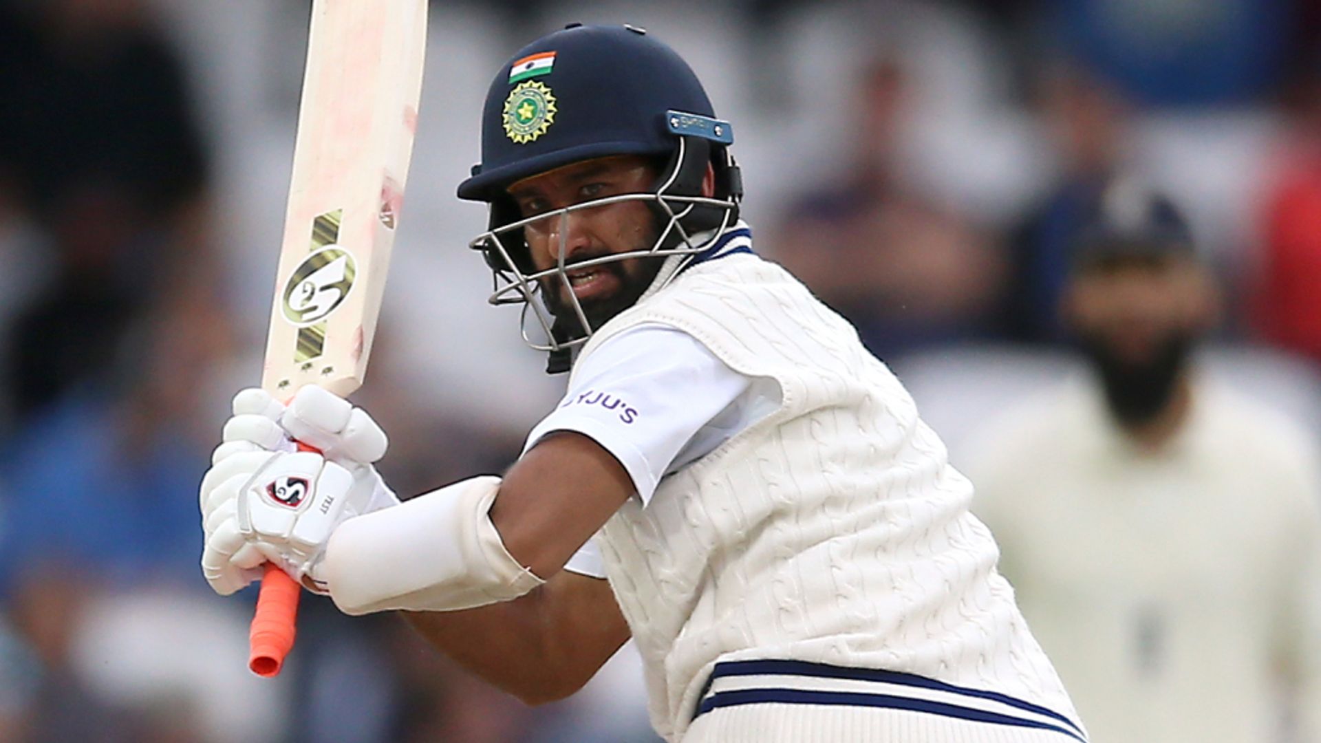 Pujara finds form as India frustrate England