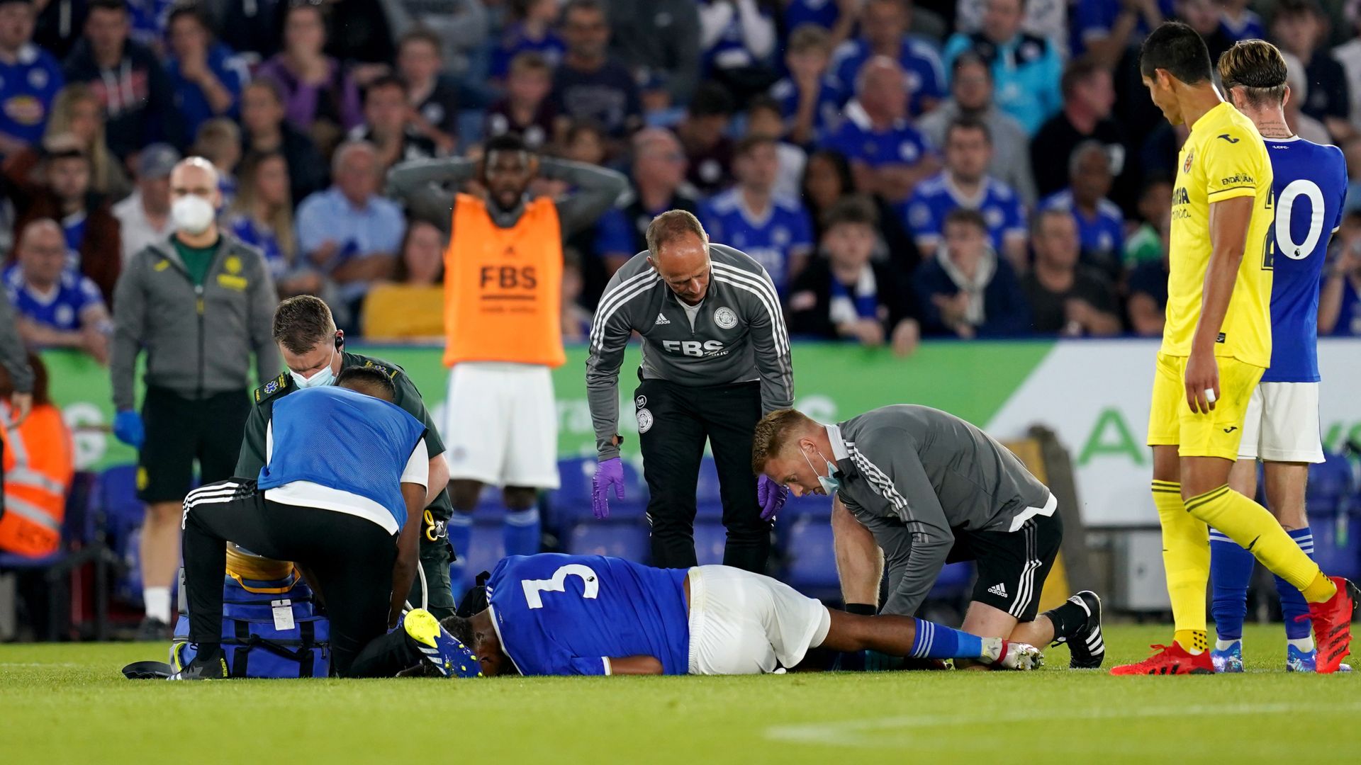 Fofana suffers broken leg in Leicester's pre-season win