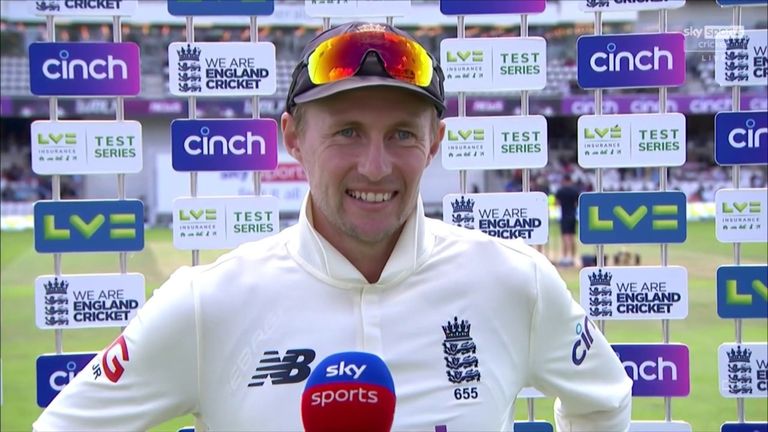England captain Joe Root praised the performance of his bowlers following the hosts series-levelling victory over India at Headingley