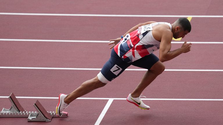 Gemili's personal best in the 200m is 19.97 seconds