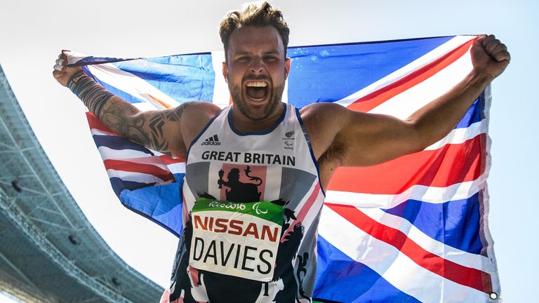 Aled Davies has been selected as one of the co-captains of the the ParalympicsGB athletics team 