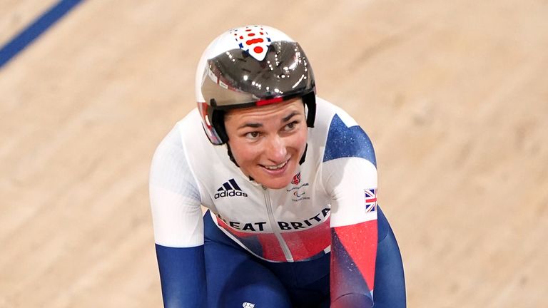 Paralympic silver medallist Crystal Lane-Wright pays tribute to Dame Sarah Storey who secured a record 17th Paralympic gold medal in Tokyo on day nine of the Games