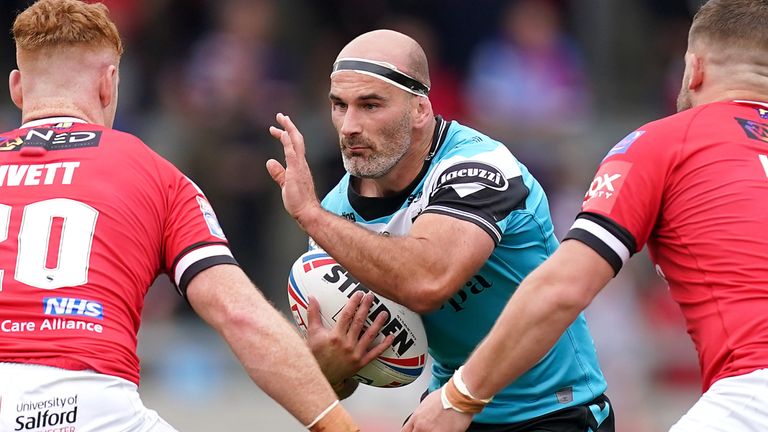 Danny Houghton was among the try-scorers for Hull FC at Salford