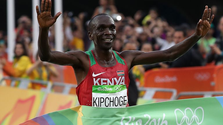 Kipchoge is hungry for another Olympic gold medal