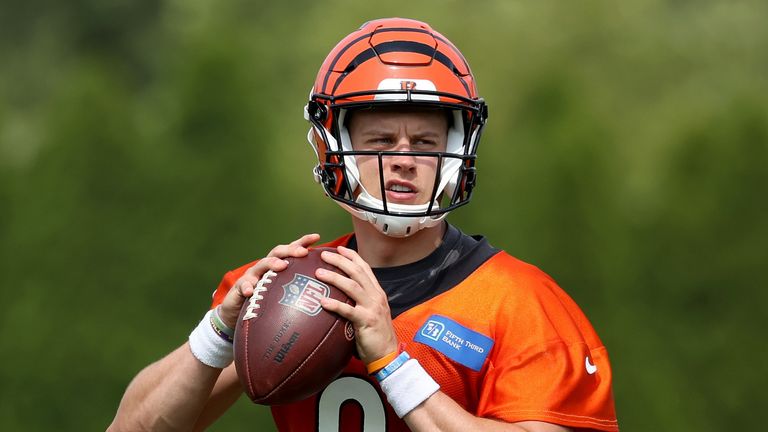 Joe Burrow is back for the Bengals after seeing his rookie year cut short due to injury (Getty)