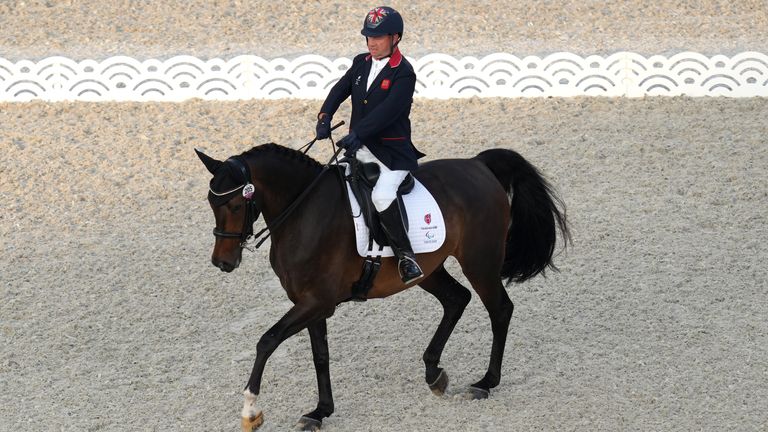 Sir Lee Pearson has now won 12 Paralympic gold medals in his career