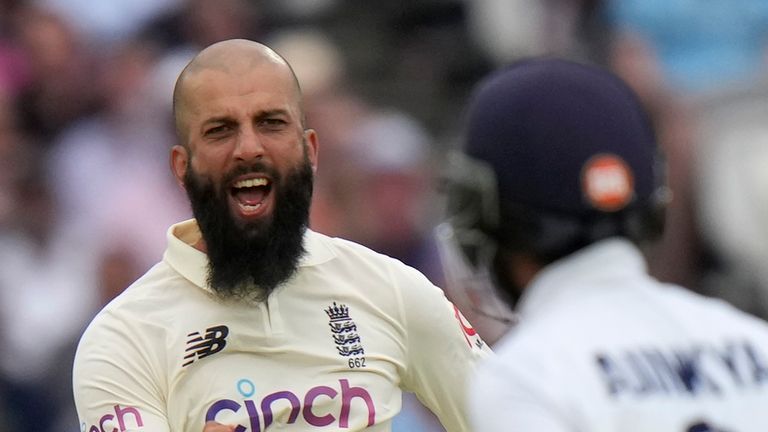 Moeen Ali says he is 'absolutely buzzing' to be named as England's vice-captain for the fourth Test against India.