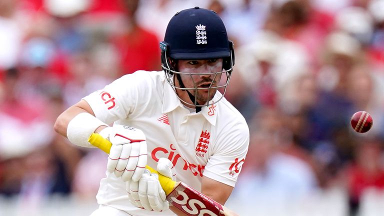 Burns is the only other England batter, after Joe Root, to score a Test century in 2021