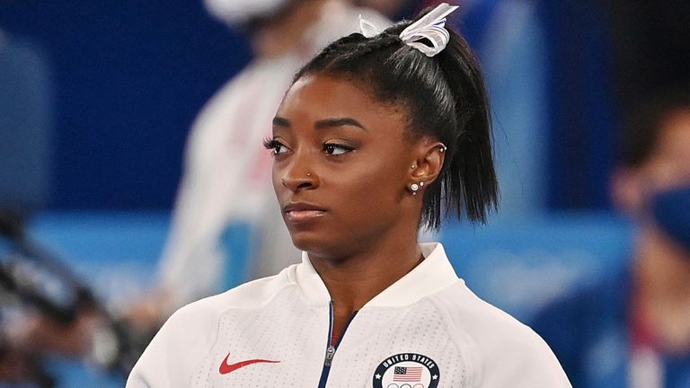 Simone Biles withdrew from five of her six finals at Tokyo 2020 to focus on her mental health