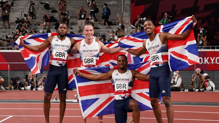 Team GB racked up 22 gold, 21 silver and 22 bronze medals, putting them fourth in the medal table