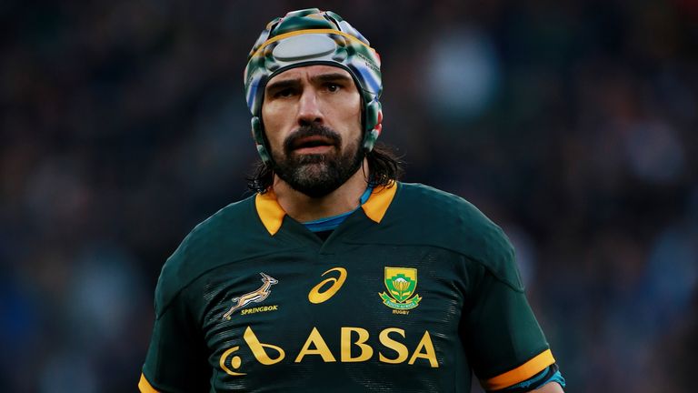 Former South Africa captain Victor Matfield speaks exclusively to Sky Sports ahead of Saturday's third Test