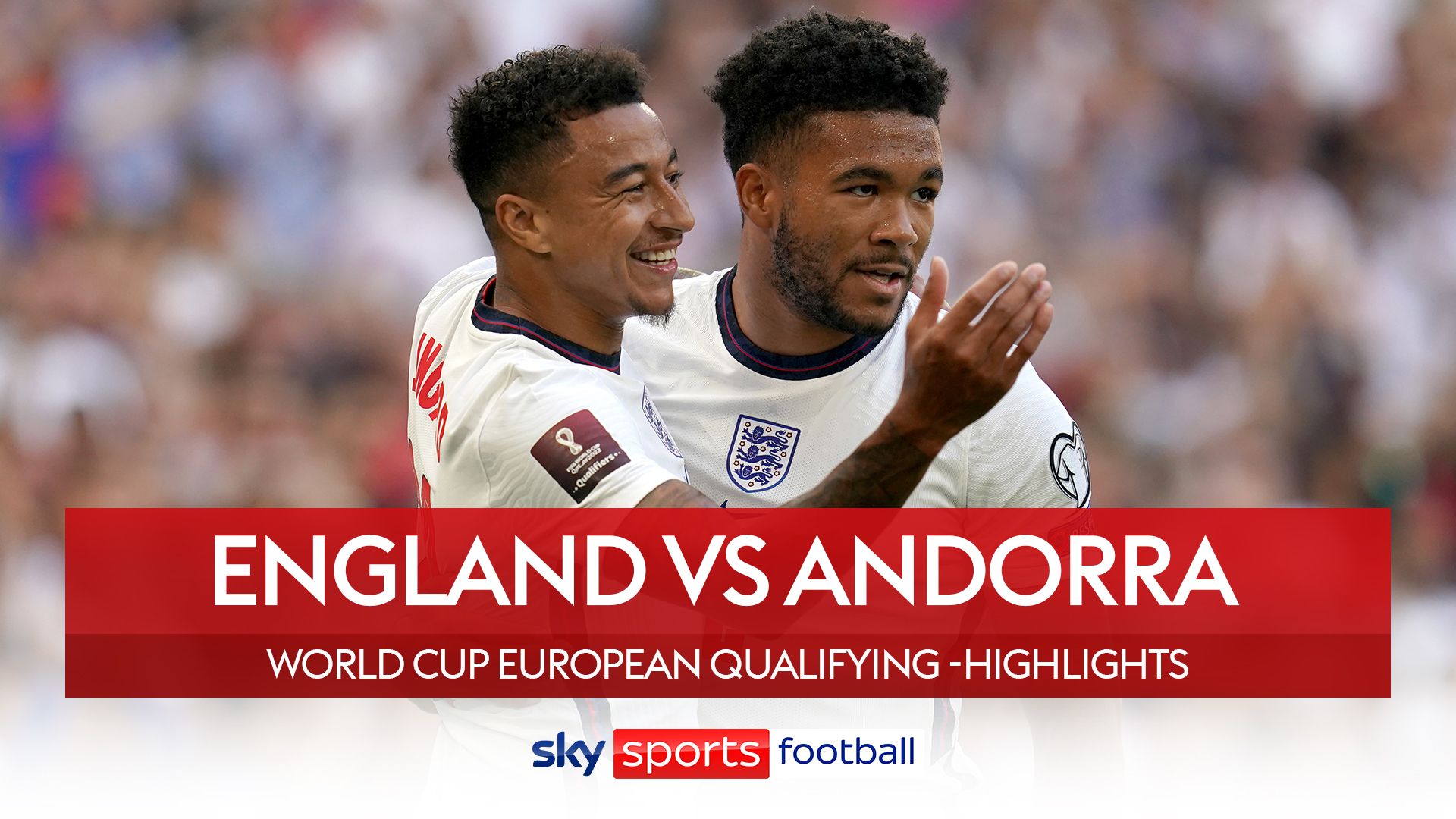 England 4-0 Andorra