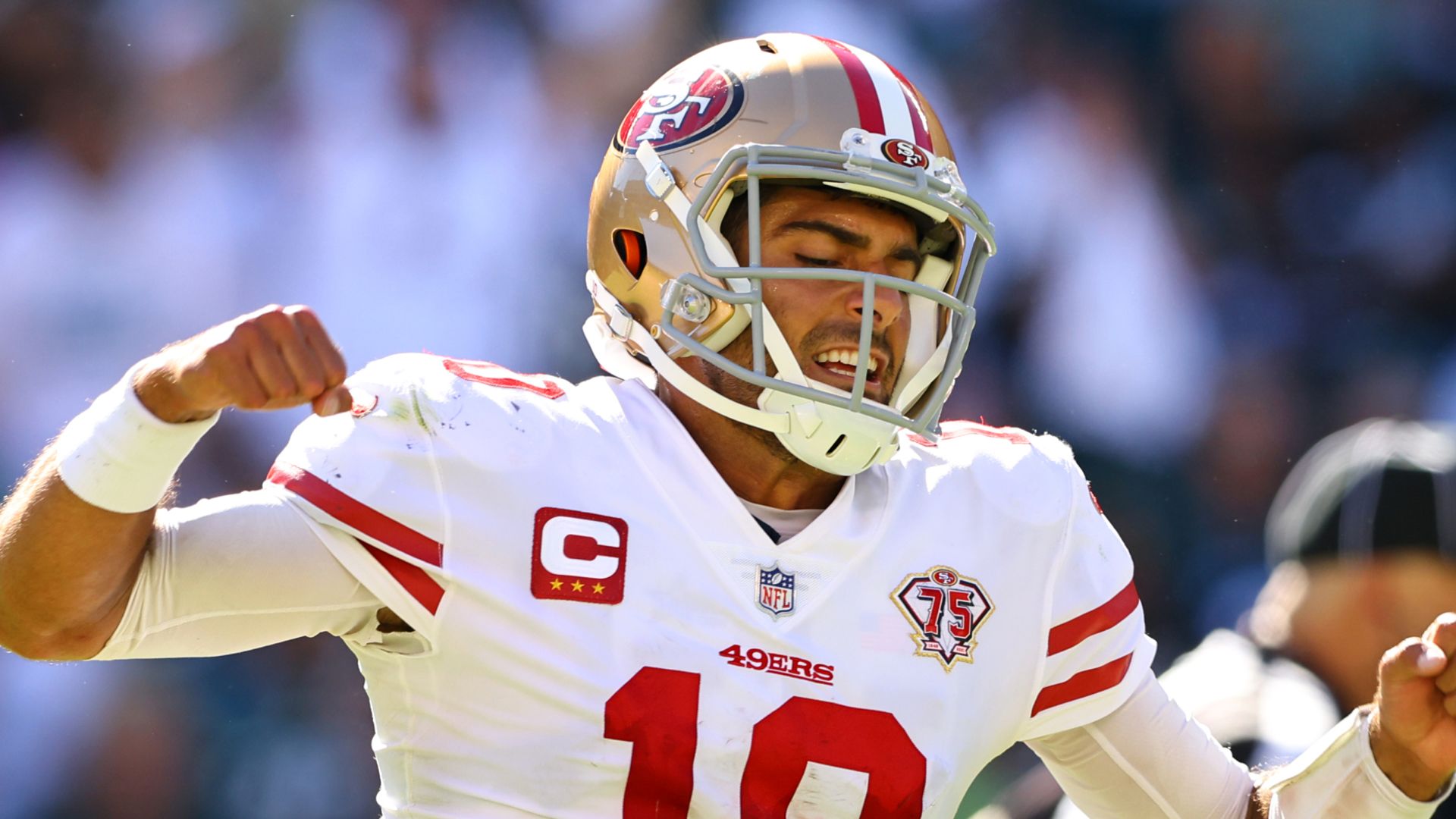 49ers hold off Eagles in tight battle