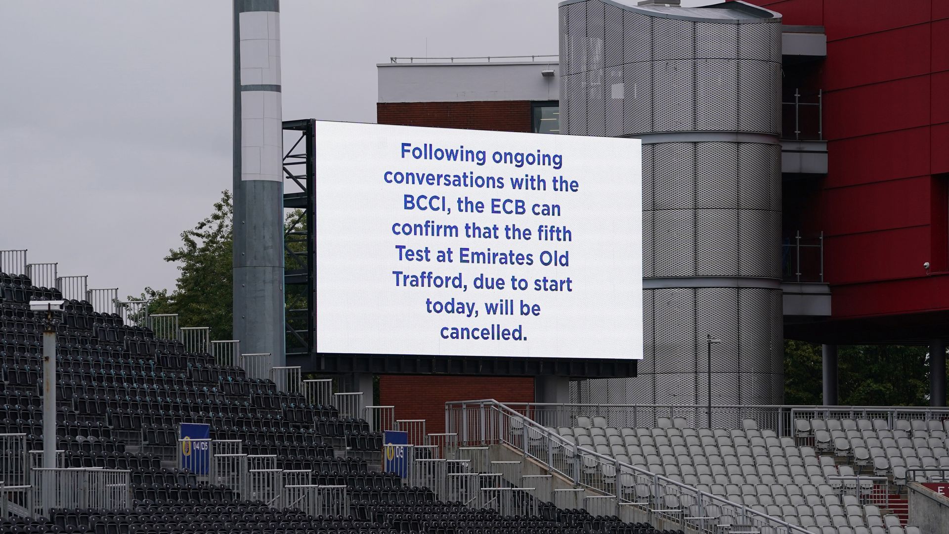 ECB to request adjudication on abandoned fifth Test