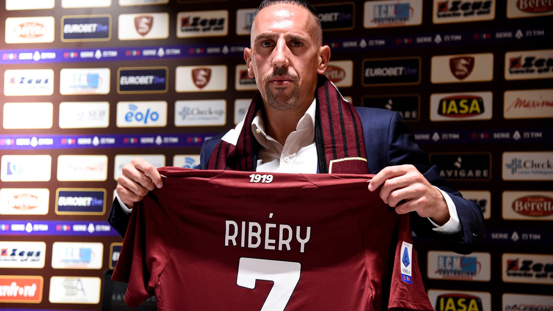 'I still have a lot to prove' - Ribery, 38, joins Salernitana