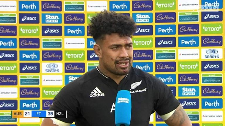 Captain Ardie Savea was proud of New Zealand's performance